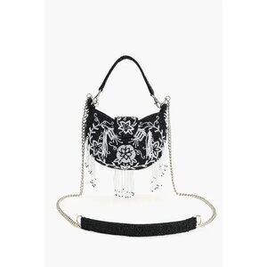 Night Fall Beaded Handheld Bag